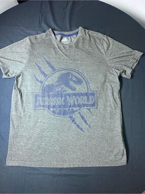 Jurassic World Graphic Short Sleeve Tee - Gray